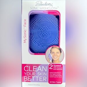 NWT! Pulsaderm Sonic Washcloth - Lavender
